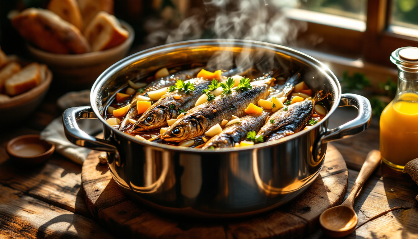 Sardinha Escabeche na Panela de Pressão: Receita Prática, Saudável e Cheia de Sabor 2025
